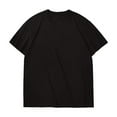 thumbnail image 2 of Kalauyu Men's T-Shirts Cotton Short Sleeve Crewneck Tees Shirts Summer Casual Solid Basic Tops, 2 of 3