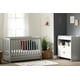 South Shore Cookie Convertible Baby Crib with Drawer, Soft Gray ...