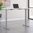 thumbnail image 2 of Bush Business Move 60 Series 60" x 30" Adjustable Standing Desk in White, 2 of 6