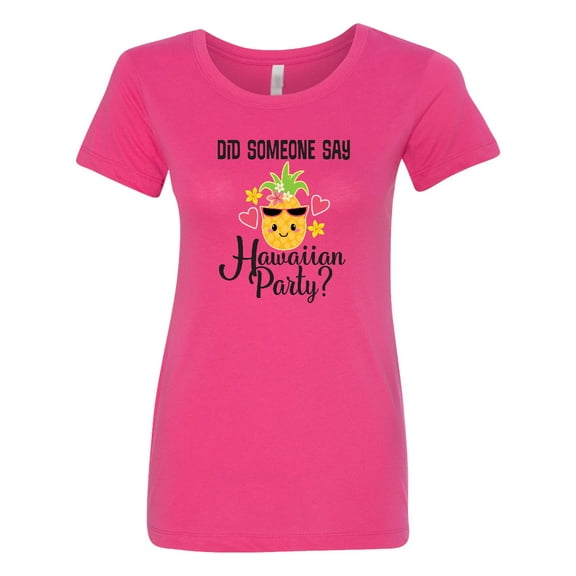 Inktastic Hawaiian Party Pineapple Women's T-Shirt