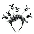thumbnail image 2 of Xihbxyly Diadema para Fiesta de Halloween, Accesorio para Disfraz Festivo, Diseño Multicolor, Material Abs Cómodo, Ajuste Ajustable, Ideal para Eventos de Terror, Fiestas de Cosplay, Tamaño 28 X 27 C, 2 of 6