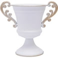thumbnail image 1 of Miumaeov 10Pcs Wedding Centerpieces Vase for Tables, Wedding Flower Vases Centerpieces, 8.5" H Trumpet Vase for Party Christmas Wedding Decor (White), 1 of 7