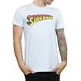 thumbnail image 3 of DC Comics Mens Superman Telescopic Crackle Logo T-Shirt, 3 of 5