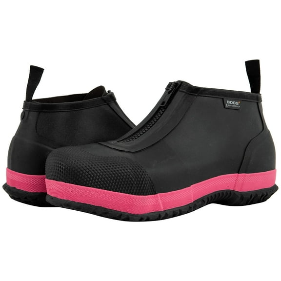 BOGS Overshoe Zip Composite Safety Toe Black Multi Men's 10, Women's 12 B (M)