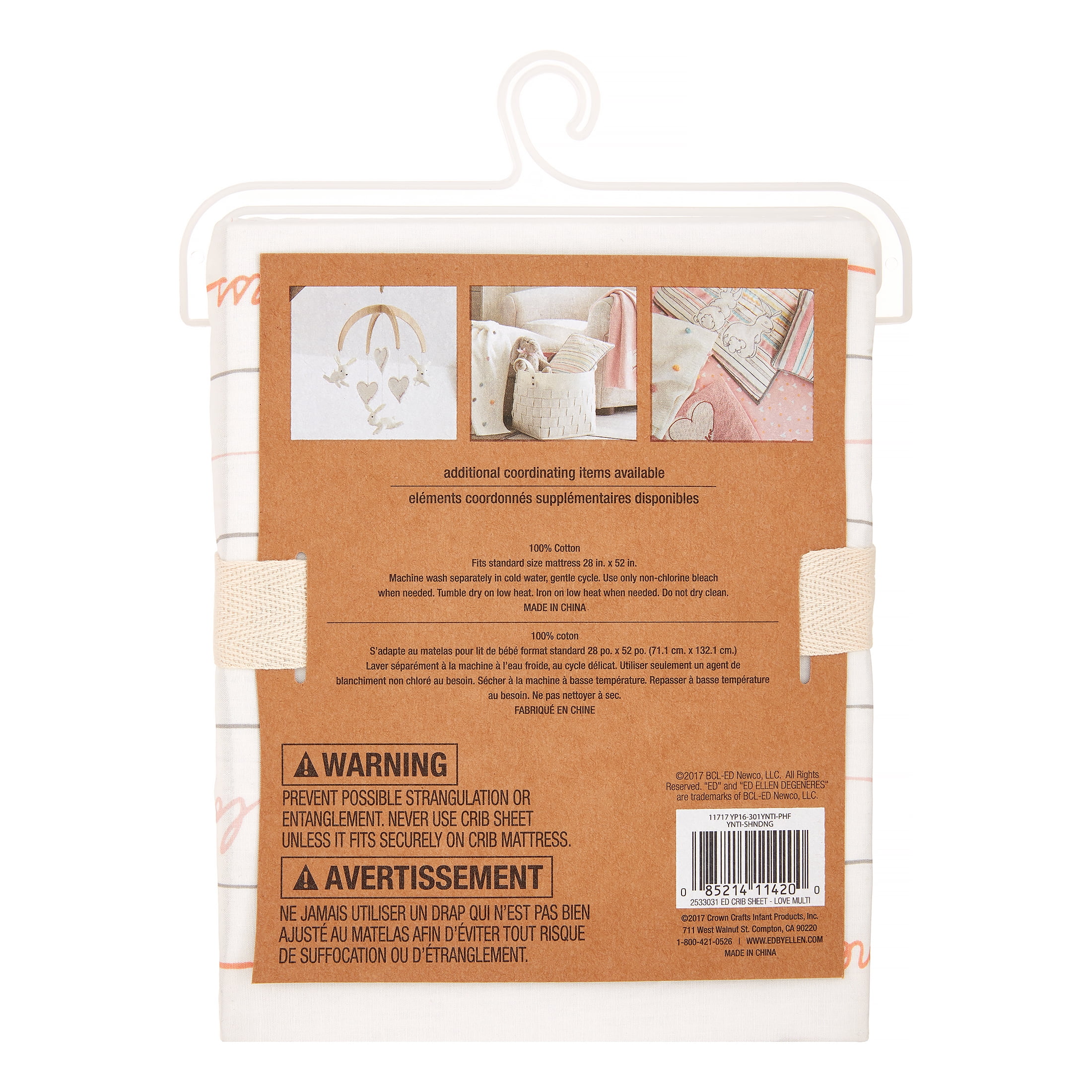 Ed Ellen Degeneres Cotton Tail Soft 100 Cotton Ivory Love Multi Stripe Fitted Crib Sheet Walmart Com Walmart Com Ed Ellen Degeneres Cotton Tail Soft 100 Cotton Ivory Love Multi Stripe Fitted Crib Sheet Walmart Com Walmart Com