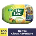 thumbnail image 3 of (2 pack) Tic Tac Citrus Adventure, On-the-Go Pocket-Sized Mints, Pocket-Sized Mints, 200 pieces, 3.4 oz Bottle Pack, 3 of 19