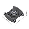 thumbnail image 4 of Aluminum Alloy Table Top Dolly Car Roller Slider for DSLR Rig Film Camera, Create Dynamic Shots, Precise Calibration for Phone and Mirrorless Camera, Quick Connection to Phone, 4 of 7