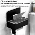 thumbnail image 5 of Toilet Paper Holder with Shelf - Flushable Wipes Dispenser & Storage Fits Any Bathroom, Keep Your Wet Wipes Hidden, 5 of 5