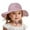 Pink, variant on TMOYZQ Baby Sun Hat UPF 50+ Toddler Sun Protection Bucket Hats for Boys Girls Infant Wide Brim Beach Hat Baby Bucket Hats 0-2T