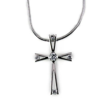 CZ Cross Necklace Christian Fashion High Quality Religious