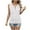 White, variant on ABATAB Womens Cute Tank Tops Eyelet Sleeveless Crewneck Solid Loose tunic T Shirts Casual 2025 Summer Beach Vacation Flowy Shirts