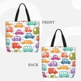 thumbnail image 2 of Fotbe Doodle Cars Bolsa Tote con Estampado para Mujer, Bolsos con Cremallera, Bolsa de Hombro Casual de Gran Capacidad con Bolsillos Internos, 2 of 7