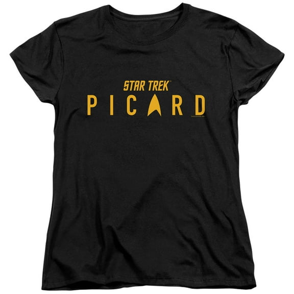 Star Trek Picard Picard Logo Women's T-Shirt Black