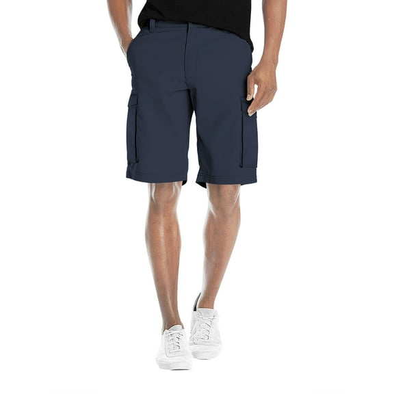 Mens Super Comfy Flex Waist Cargo Shorts