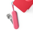 thumbnail image 1 of Juego de utensilios de viaje Omie OmieBox UP con funda de acero inoxidable, 1 of 5