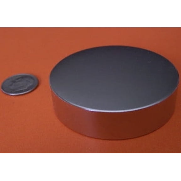 Neodymium Magnets 2 in x 1/2 in Rare Earth Disc