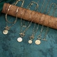 thumbnail image 6 of IEFSHINY Layered Necklaces for Women 14K Gold Plated Vintage Choker Necklaces for Women Gold Jewelry Gifts, 6 of 7