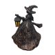 thumbnail image 4 of Lámpara de bruja de Halloween,Lámpara de bruja de Halloween,decoración de bruja,luz nocturna,Lámpara de mesa LED de resina con estatua de bruja hecha a mano,Atrapasol gótico espeluznante, 4 of 9