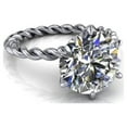 thumbnail image 1 of 5.00 Ct Brilliant Round Cut Diamond Bridal Rings Solid 950 Platinum, 1 of 4