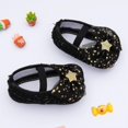 thumbnail image 3 of Baby Girls Mary Jane Flats with Bowknot Soft Sole Non-Slip Toddler Infant First Walker Princess Dress Shoes, 3 of 4