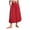 Red, variant on DAFEI Women's Cute Bubble Maxi Skirt Low Rise Aline Flowy Puffy Long Skirt Fairy Ruffle Balloon Skirt