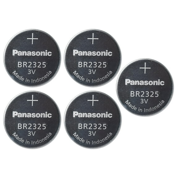 Panasonic BR2325 3V Coin Lithium Battery (5Pcs per Pack)