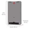 thumbnail image 4 of calentador de agua instantáneo 13 l gas natural para 2 servicios, 4 of 8