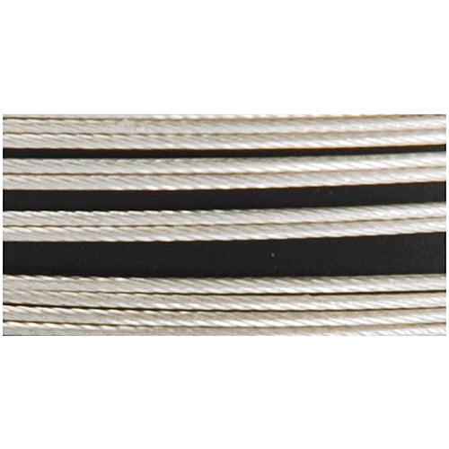 Sterling Silver Bead Stringing Wire, 10' Spool