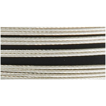 Sterling Silver Bead Stringing Wire, 10' Spool