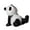 Lazy panda, variant on Decorative Resin Panda Desk Figurine Phone Tablet Holder For Home Office Decors