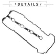 thumbnail image 6 of Unique Bargains Valve Cover Gasket No.1118978K00 for Suzuki Grand Vitara JB424 JTDA4V 2.4L 4 cyl, MP, J24B, 16V, VVT, 6 of 7