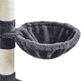 thumbnail image 4 of Renwick 79" Multilevel Cat Tree Tower with Scratching Posts, Dark Gray, 4 of 8