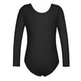 thumbnail image 5 of Girl's Long Sleeve Ballet Leotards with Removable Skirt Sequin Net Toddler Dance Dress Lightweight Two-Piece Outfit Set, 5 of 6