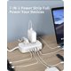 thumbnail image 2 of Regleta de alimentación USB KWRNVO con cargador USB C de 65 W y 7 puertos, 2 of 7
