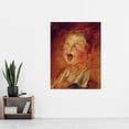 thumbnail image 2 of Busch Screaming Boy Painting Extra Large XL Wall Art Poster Print, 2 of 3