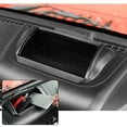 thumbnail image 3 of CheroCar Dashboard Tray Storage Box Organizer for 2011-2017 Jeep Wrangler JK JKU 2-4 Doors,Black, 3 of 9