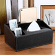thumbnail image 3 of Funda para caja de pañuelos, soporte para control remoto, funda para caja de pañuelos, funda para caja de papelería, funda de cuero para el hogar, 3 of 6