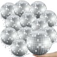 thumbnail image 1 of Pelotas de playa hinchables Chitidr, 30 cm, color plateado, 12 unidades, 1 of 5