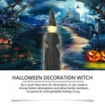 thumbnail image 4 of 3 Witches Halloween Decorations Outdoor, 5 Ft Halloween Light-Up Witches, Halloween Yard Decorations with LED Lights, Voice Control Witch Glowing Head Waterproof for Outside Home Party Decor, 4 of 9