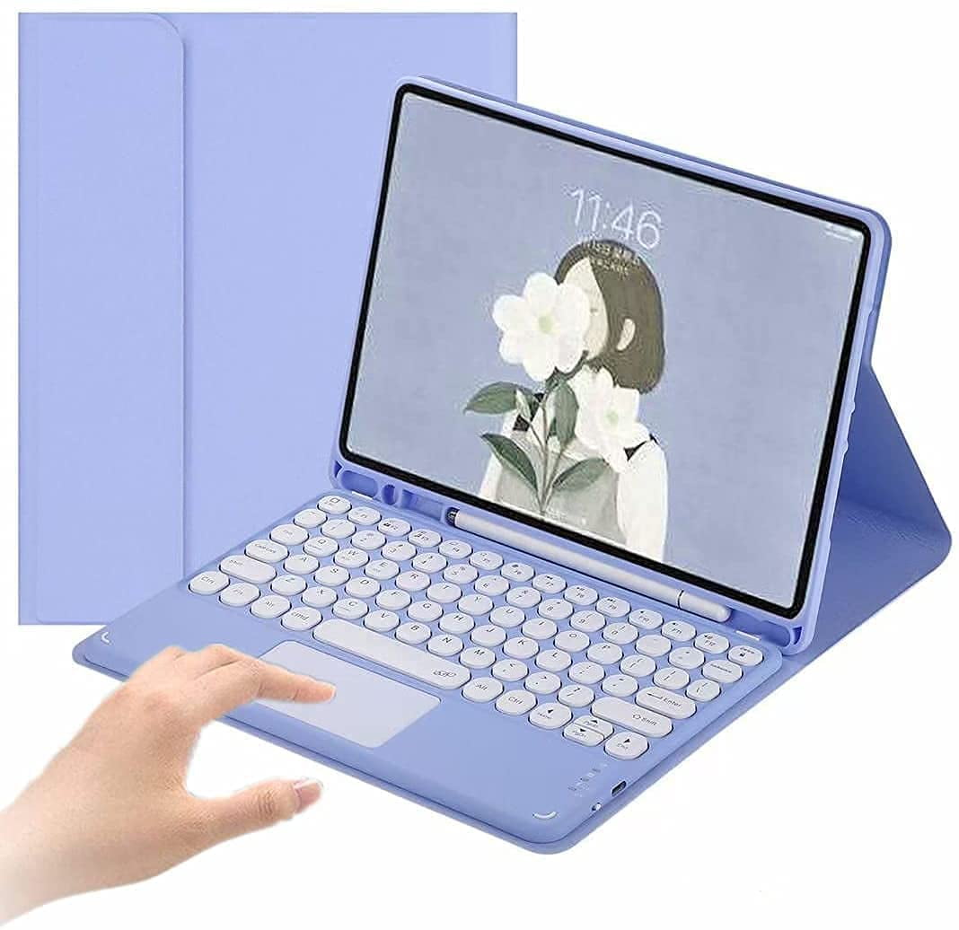 2022 New iPad Air5 /Air4 Keyboard case touchpad Smart Ultra-Thin Color Keyboard Cute keycap BT Detachable Keyboard for iPad Air 4th/5th 10.9'' (iPad Air4/Air5) - Walmart.com