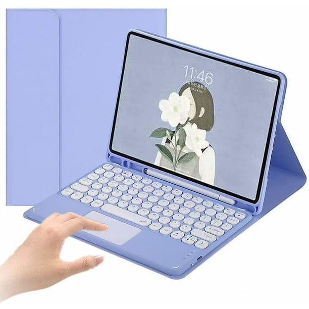 Étui clavier pour iPad Air 5 2022/iPad Air 4 2020-touchpad clavier