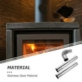 thumbnail image 4 of 1 Set Stove Duct Stainless Steel Material 6cm Diameter 5cm Interface For Cooking Experience Improvement, 4 of 9