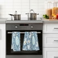 thumbnail image 4 of Yayeee 100% Cotton Hand Towels for Bathroom 16" x 28" Soft Absorbent Kitchen Towel, Easter Eggs, 4 of 7