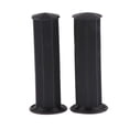 thumbnail image 1 of S SERENABLE 2pc Motorcycle Handle bar Hand Grip Non-slip Handlebar 7/8"(22mm) Cafe Racer Black, 1 of 8