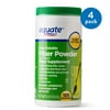 (4 pack) (4 Pack) Equate Sugar Free Fiber Supplement Powder, 125 Ct, 16.7 Oz