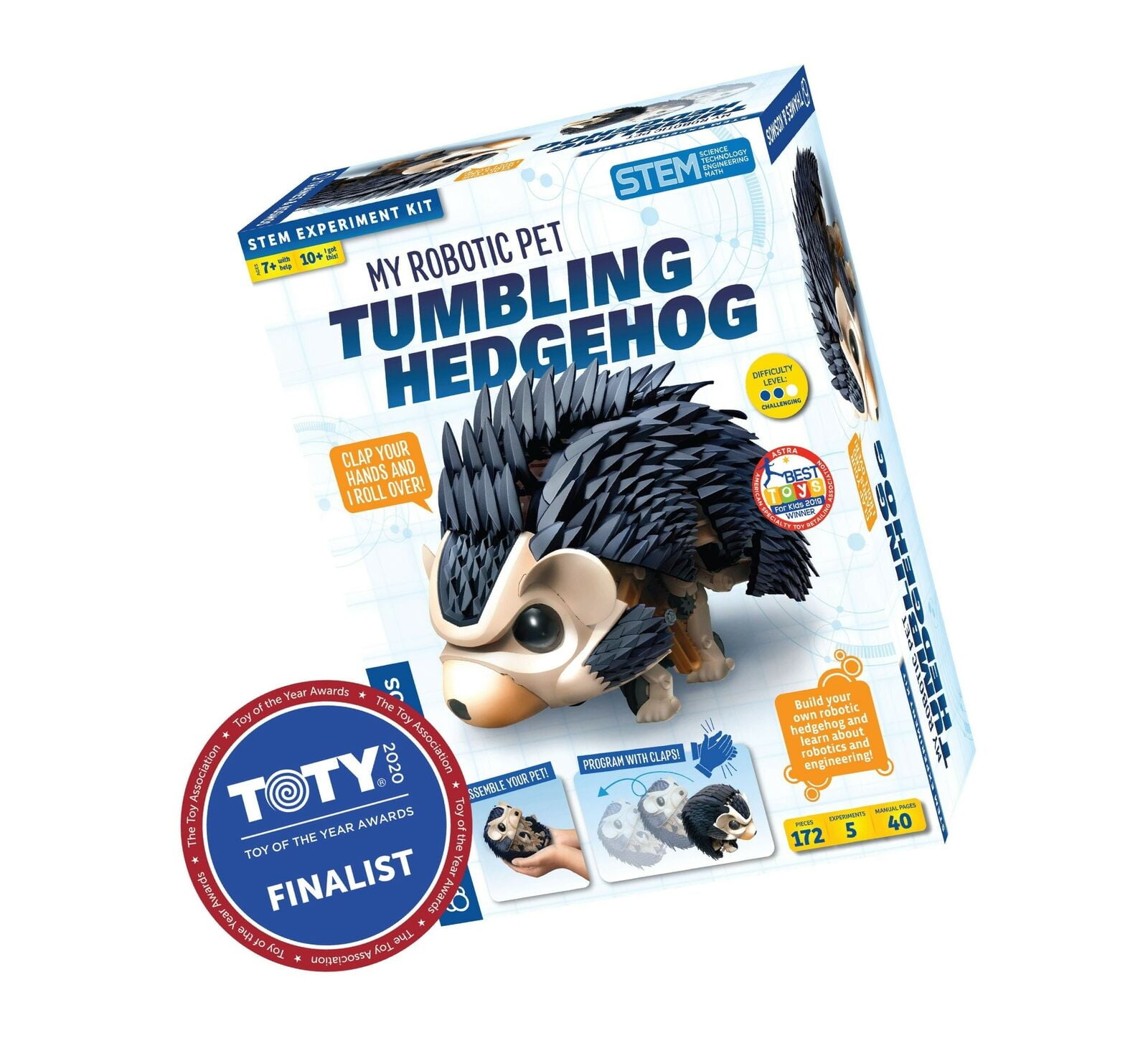 tumbling hedgehog robot