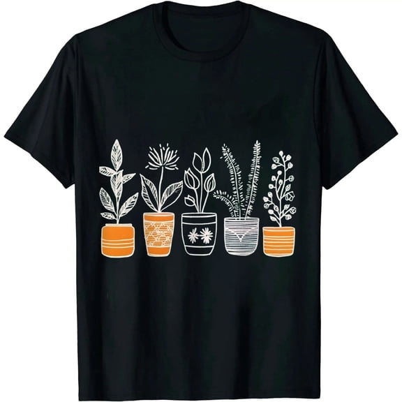 MAXPRESS Plant Shirt Women Sometimes I Wet My Plants T-Shirt Funny Gardening Shirt Plant Lover Gift Tee Casual Top