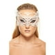 Kayso K2020WH Élégant Masque de Mascarade de Découpe Laser Blanc – image 1 sur 1