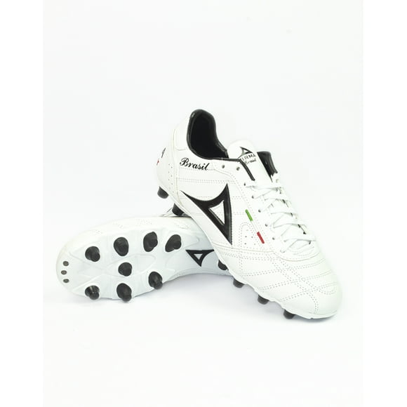 Zapatos de Futbol Pirma Brasil Modelo 0501 Blanco/Negro