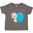 thumbnail image 3 of Inktastic Adorable Blue Snail Boys or Girls Toddler T-Shirt, 3 of 5